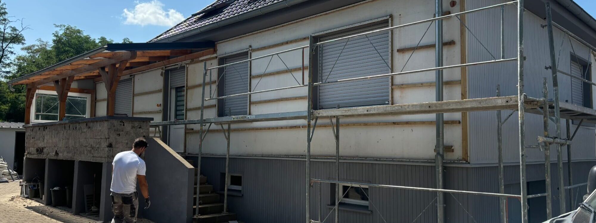 Isolation ext&eacute;rieure &agrave; Bischwiller : -30% sur la facture de chauffage pour notre client ! Schiltigheim